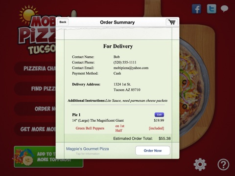 Mobi Pizza - Tucson screenshot 3