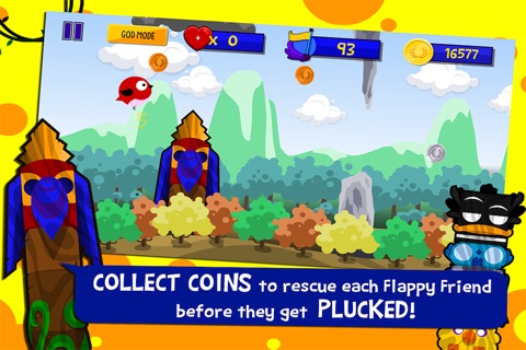 Flappy Friends - An Avian Flying Bird Rescue Adventure Game screenshot 2