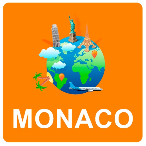 Monaco Off Vector Map - Vector World