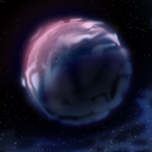 Dark Planet in Space icon