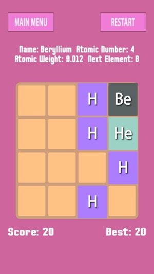 Periodic Table in 2048 - Memorize Elemen