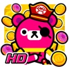 Pirate and Coins - Pinko Bear HD