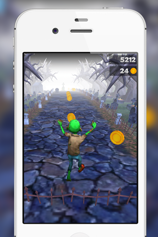 3D Zombie Squad Run Shooting Battle World Free screenshot 2