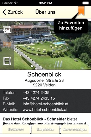 Hotel Schönblick - Schneider screenshot 2