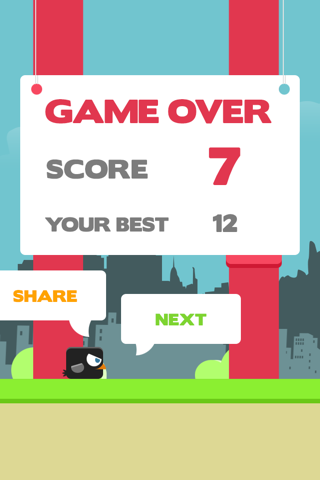 Jumpy Crow - The Hardest Flappy Game Ever screenshot 3