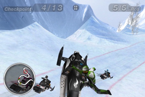 Snow Moto Racing screenshot 2