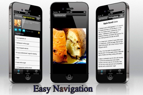 Cake Recipes for iPhone, iPod and iPad screenshot 2