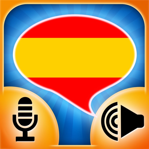 iSpeak Spanish:  Interactive conversation course - learn to speak with vocabulary audio lessons, intensive grammar exercises and test quizzes icon
