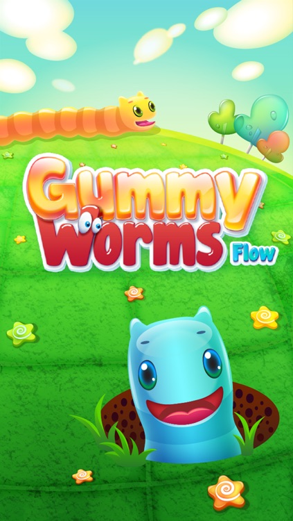 Gummy Worms Link Pro - Draw Sweet & Delicious Color Line screenshot-4