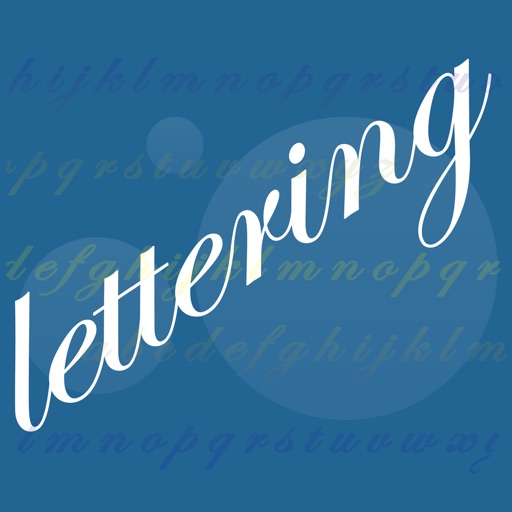 Lettering: A word game icon