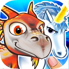 Activities of Puzzles dragons & unicorns puzzle game collection for kids and toddlers