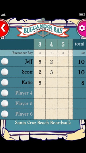 Santa Cruz Beach Boardwalk Mini Golf Scorecard(圖3)-速報App