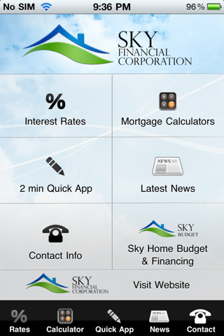 Sky Financial Corporation screenshot 2