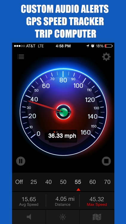 Speed n Miles - Speedometer with Trip Computer
