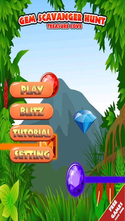 Gem Scavanger Hunt: Treasure Cove Jewel Match Puzzle Game (For iPhone, iPad, iPod)