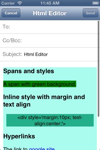 html-Editor screenshot 4