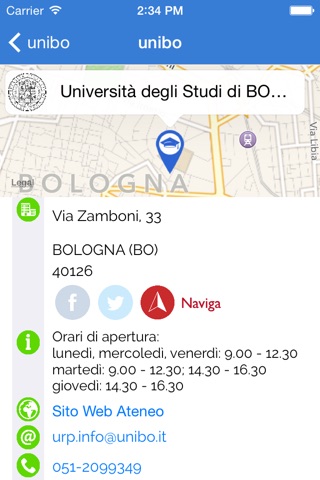 UniversItalia screenshot 2