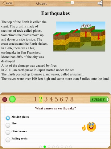 Earth Science Reading Comprehension for First Grade and Second Grade screenshot 2