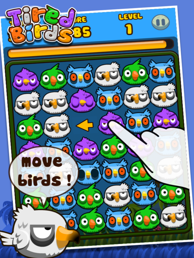 ‎Tired Birds Screenshot