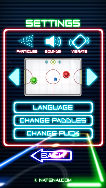 Glow Hockey 2 FREE