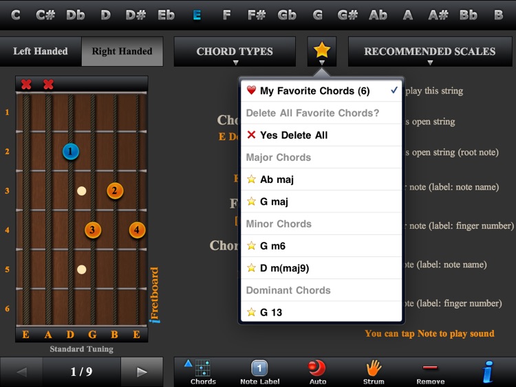 Guitar Chords, Triads & Quiz