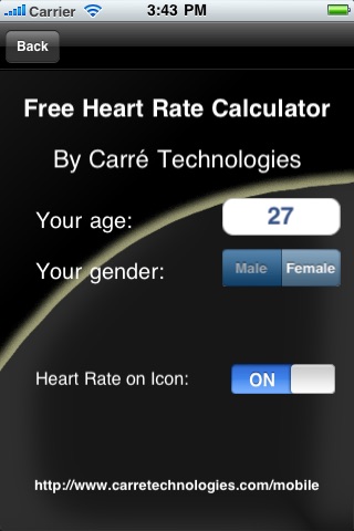 Free Heart Rate Calculator screenshot 3