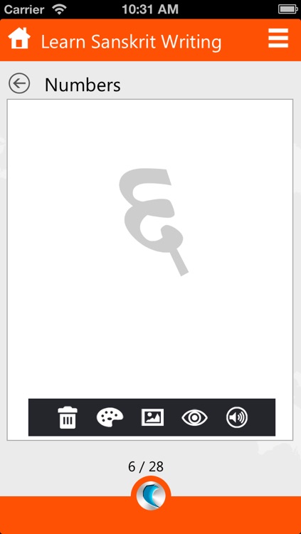 Learn Sanskrit Writing by WAGmob screenshot-3
