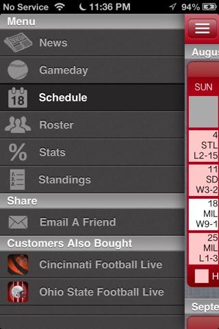 Cincinnati Baseball Live screenshot 2