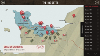 How to cancel & delete The 100 Dates of the battle of Normandy from iphone & ipad 3