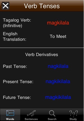 Conversational Tagalog screenshot 2