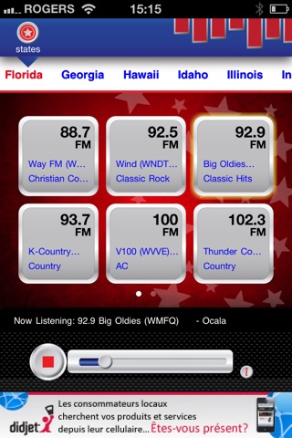 SnapRadio - USA screenshot 3