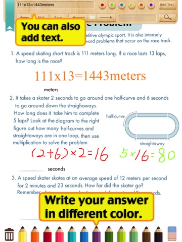 Kids Math-Word Problems Worksheets(Grade 4) screenshot 2