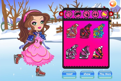 Dress A Princess Skating screenshot 4