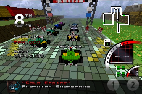 3D Pixel Racing screenshot-4