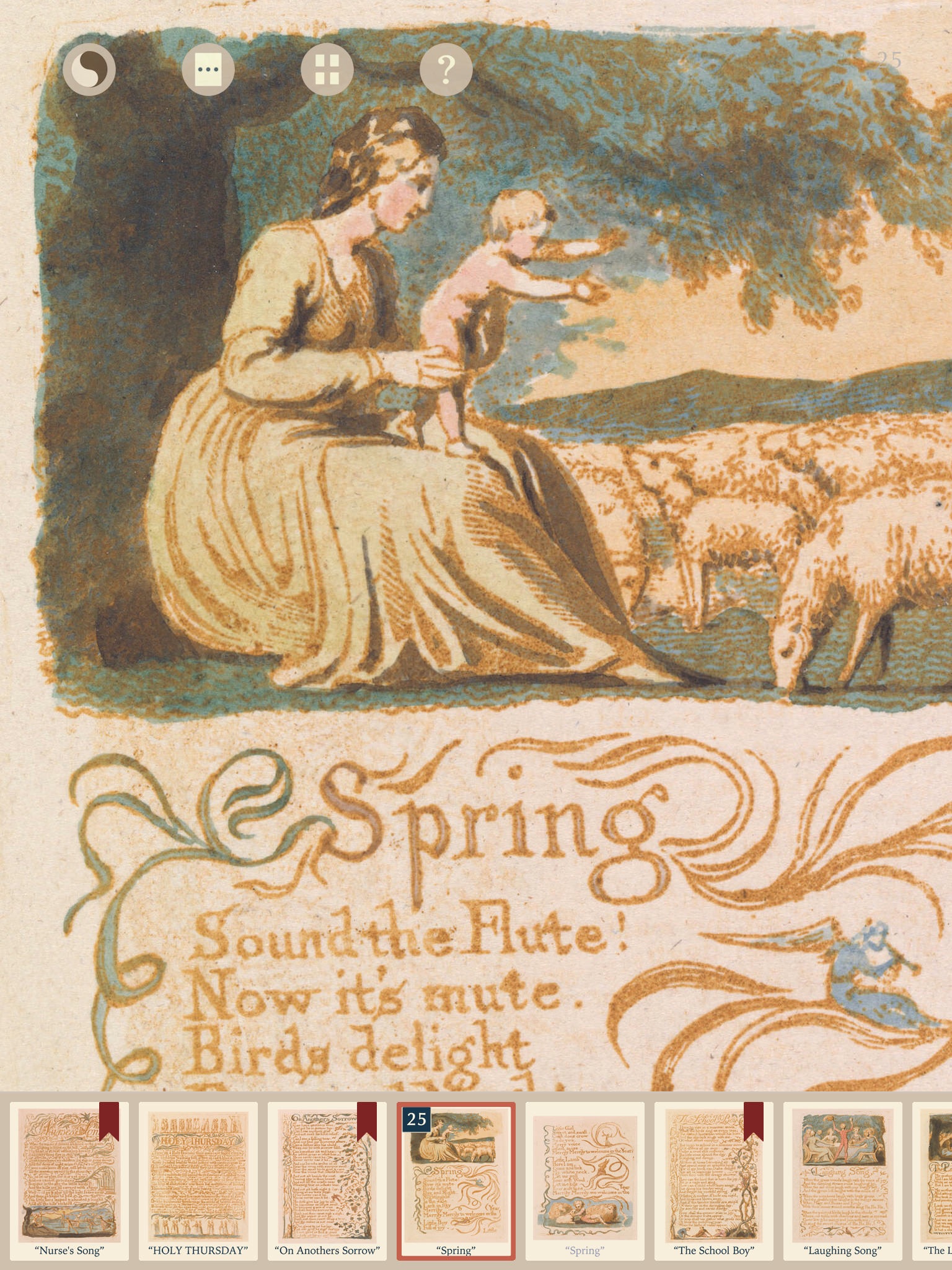 Songs of Innocence and of Experience: William Blake's Illuminated Book screenshot 3