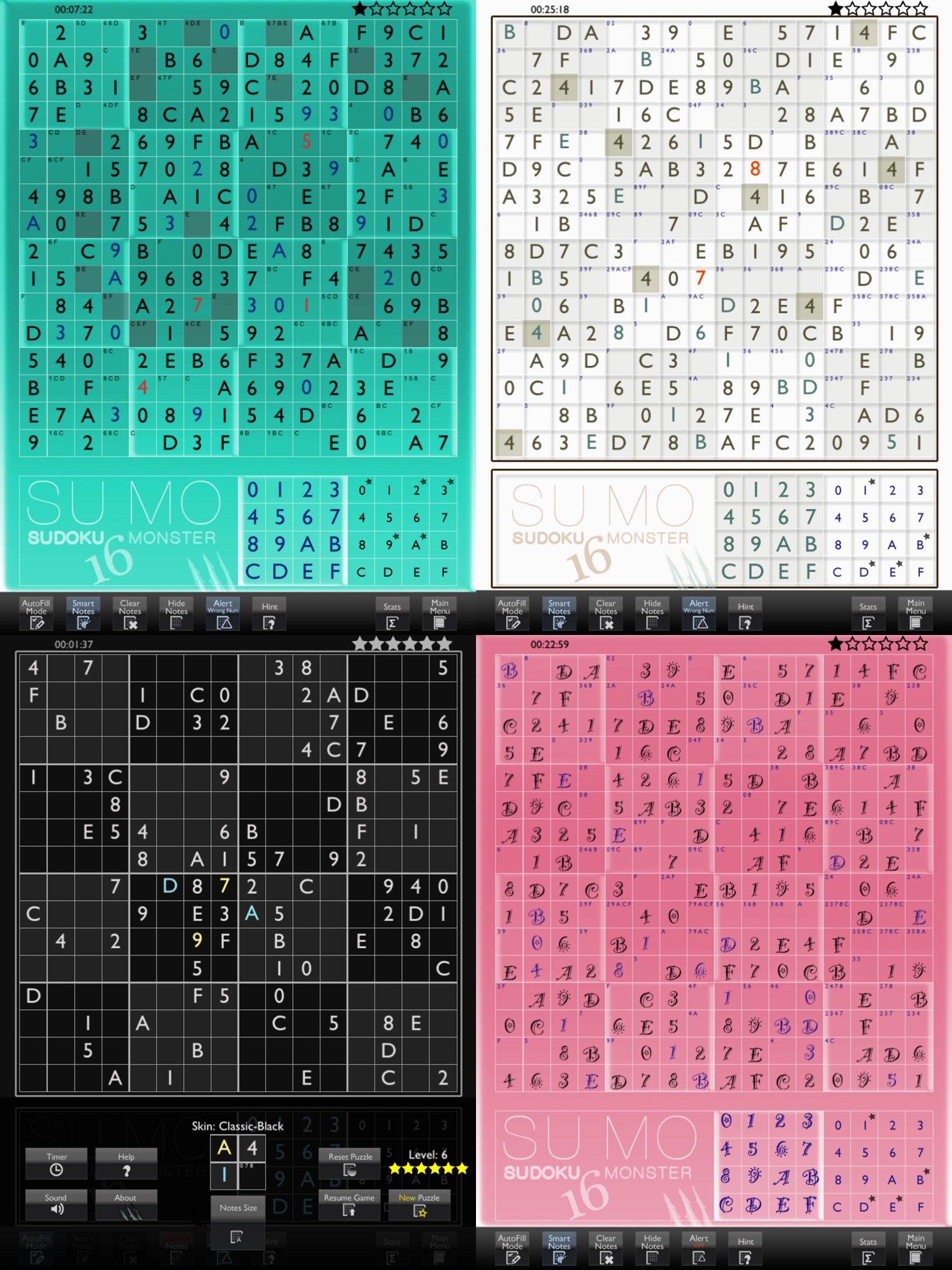 Sudoku 16 Monster screenshot 4