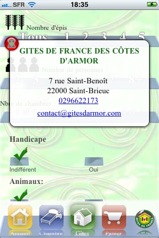 Gîtes de France en Côtes d'Armor screenshot 4