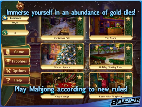 Mahjong Christmas Free screenshot 2