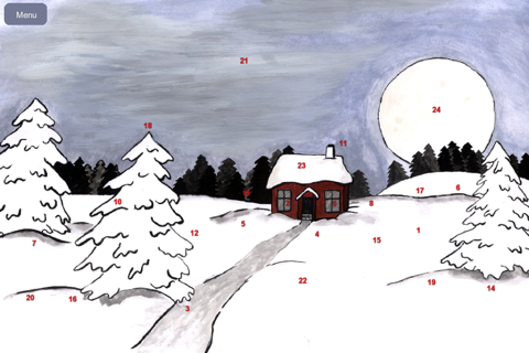 Hand Drawn Advent Calendar Free screenshot 2