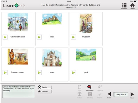 Learn Danish with LearnOasis screenshot 3