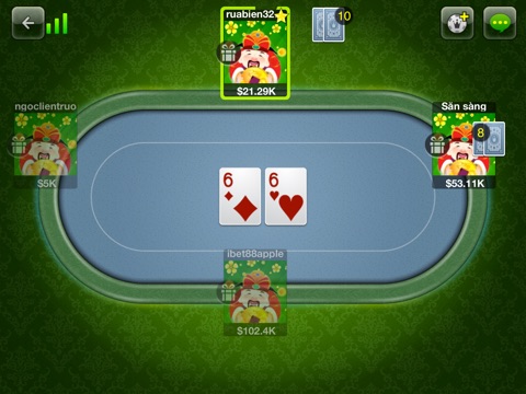 Tien Len Mien Nam Online HD  - tien len dem la, southern poker, thirteen cards poker, tlmn, bigkool screenshot 4