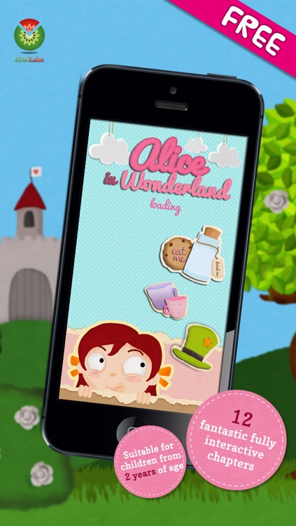 Alice in Wonderland FREE - the interactive book for kids