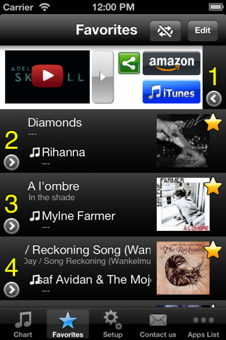 French Hits!(Free) - Get The Newest French Music Charts screenshot 3