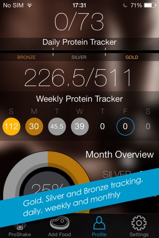 ProShake Lite - The Protein Tracker screenshot 4