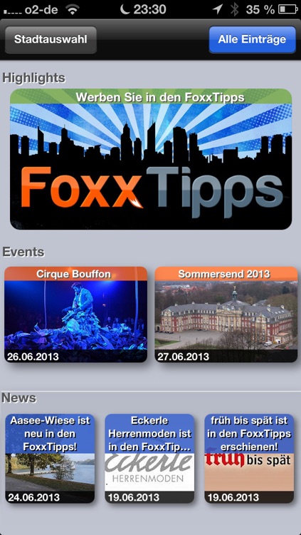 FoxxTipps Münster - Die StädteApp