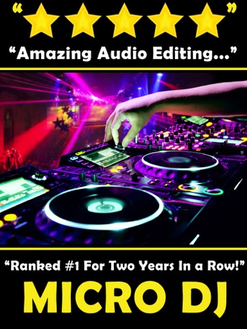 Micro DJ Free - Party music audio effects and mp3 songs editing screenshot