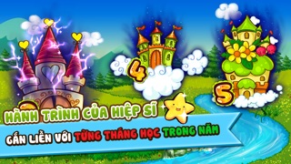 Hiệp Sĩ Toán - giúp trẻ tự học toán lớp 1, 2, 3 1.0 IOS -