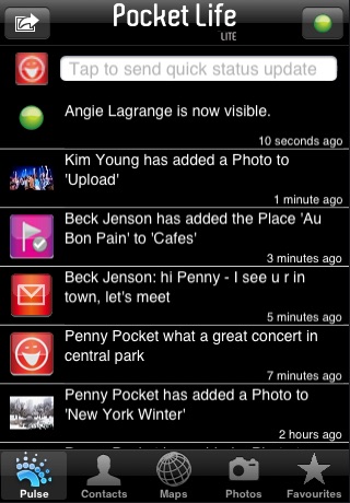 Pocket Life Lite screenshot 2