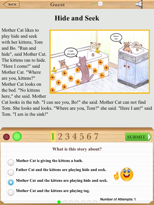 Reading Comprehension - Fiction for Kindergarten and First G(圖2)-速報App