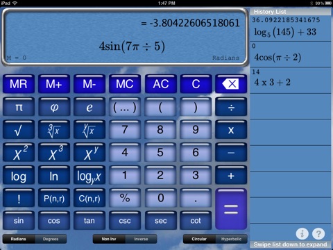 CalculateFree! screenshot 3